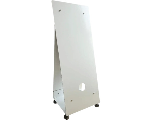 Standfuß Marwona 106x42 cm mit Rollen für 800 Watt Infraroheizungen Freistehende Desinfektionssäule mit Rollen