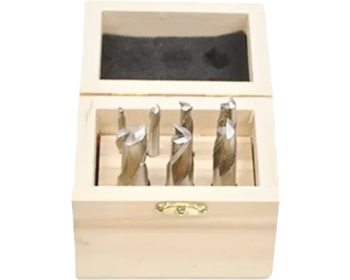 Fräser-Set in einer Holzkiste