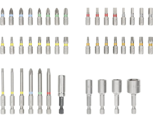 Set verschiedener Schrauberbits