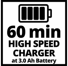 60 Minuten High Speed Ladegerät für 3.0 Ah Akku