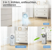 Design-Luftkühler BE COOL, 20 m², weiß