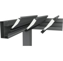 Detailansicht einer Lamellenpergola