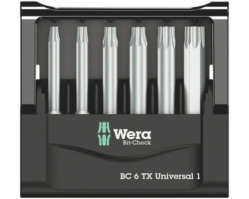 Wera Bit-Check mit Torx-Bits