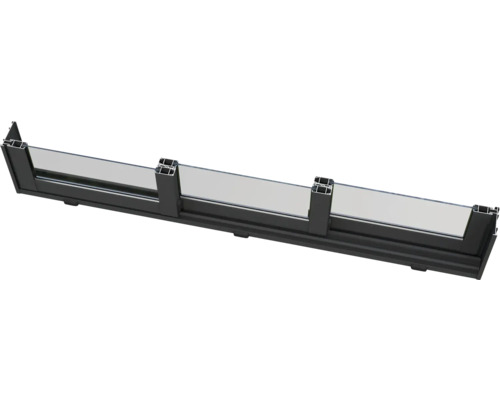 Balkonverglasung mit Rahmenprofil