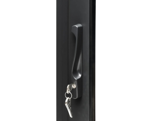 Türgriff mit Schlüssel im Schloss