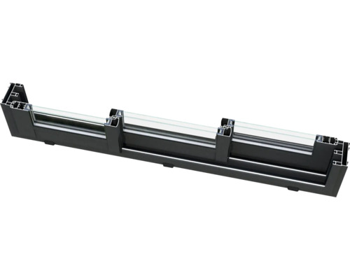 Aluminium Fensterprofil mit Glas