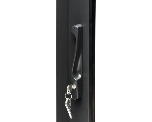 Türgriff mit Schlüssel im Schloss