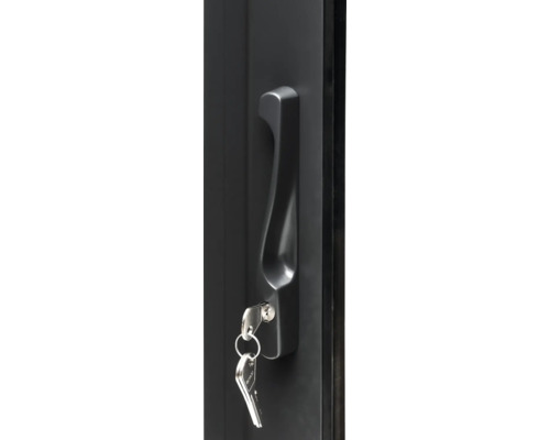 Türgriff mit Schlüssel im Schloss