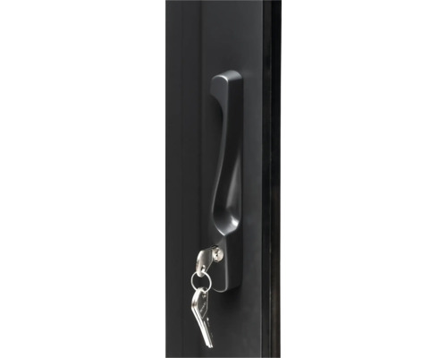 Schranktürgriff mit Schlüssel