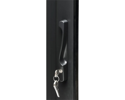 Türgriff mit Schlüssel im Schloss