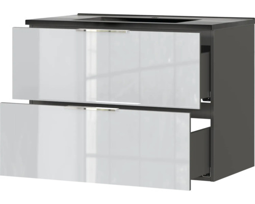 Waschbeckenunterschrank mit zwei Schubladen für das Badezimmer