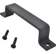 Schiebetürgriff aus Metall mit Schrauben