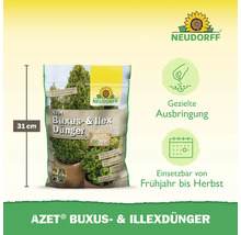 Azet Buxus- und Ilexdünger Packung mit einer Höhe von 31 cm