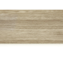 Nahaufnahme eines Laminatbodens in Holzoptik