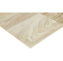 Nahaufnahme einer Vinylbodenfliese mit Holzstruktur