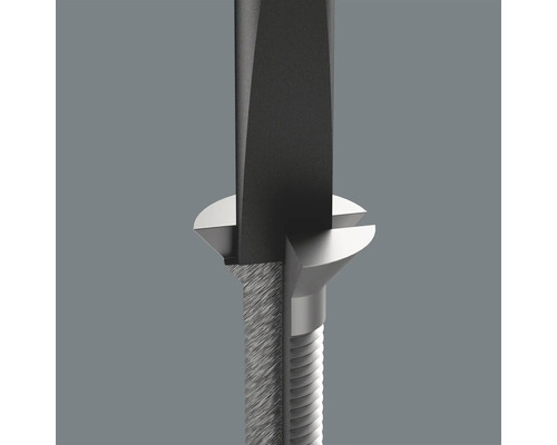 Schlitzschraubendreher im Detail