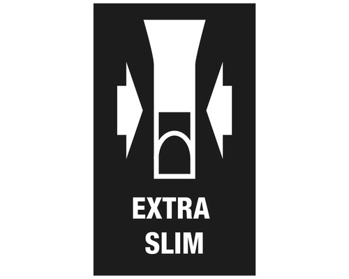 Extraschmal Symbol