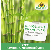 Neudorff Azet Bambus- und Ziergrasdünger mit Hinweis auf biologische Vollwertkost