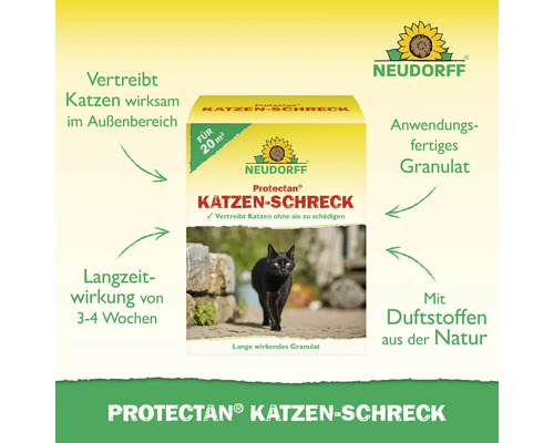 Protectan Katzenschreck Packung zur Katzenabwehr im Außenbereich