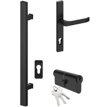 Haustür DW14a Kiefer/Eiche S52-Zeder 1000x2100 mm DIN Rechts (nach innen öffnend)