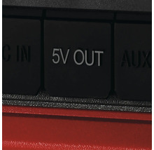 Nahaufnahme von ''5V OUT''-Anschluss