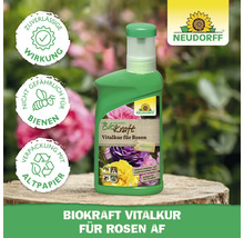 Neudorff Biokraft Vitalkur für Rosen, Rosendünger in grüner Flasche