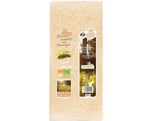 Heu-Heinrich Kleintierprodukte aus Thüringen Produktverpackung