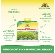Neudomon Buchsbaumzünslerfalle zur Erkennung von Buchsbaumzünslern, ohne Insektizide, wiederverwendbar
