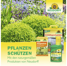 Neudorff Produkte zum Pflanzenschutz im Garten.