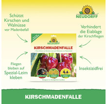 Neudorff Kirschmadenfalle zum Schutz von Kirschen und Walnüssen vor Madenbefall, insektizidfrei