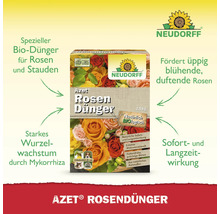 Azet Rosendünger Packung für üppige Blüten und starkes Wachstum