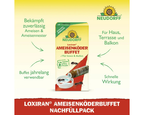 Ameisenköder Neudorff Loxiran 40 ml