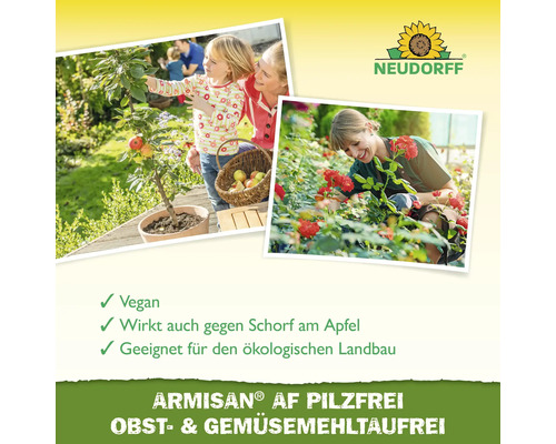 Armisan AF Pilzfrei von Neudorff: Wirksam gegen Pilzbefall, vegan und für den ökologischen Landbau geeignet.