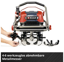 Einhell Gartenfräse mit werkzeuglos abnehmbaren Metallmessern