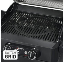 Gasgrill mit Grillrost und Bedienelementen