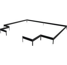 Gartenbeet-Umrandung aus Metall