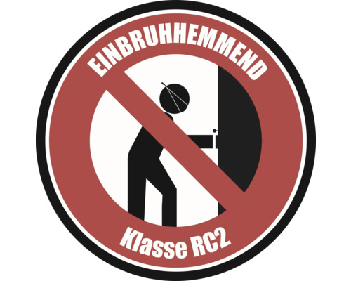 Einbruchhemmend Klasse RC2 Zeichen