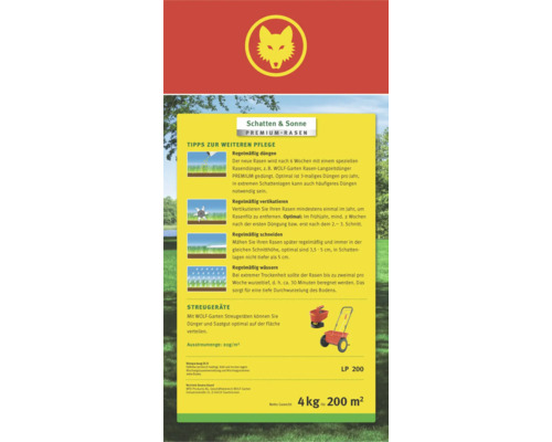 Informationen zur Rasenpflege und Streugeräte von Wolf Garten