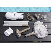 Marimex Poolreinigungsset mit Poolsauger, Stiel, Bürsten und Kescher