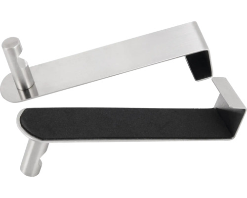 Zwei Türhaken aus Metall