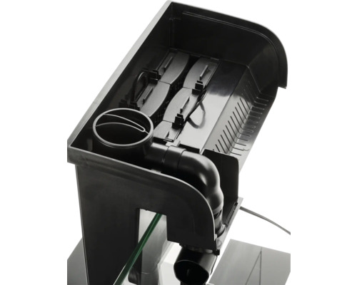 Aquarium Innenfilter mit Ansaugrohr und Filterkammern