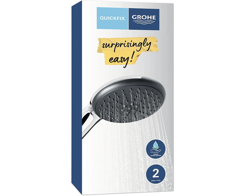 Grohe Handbrause mit zwei Strahlarten