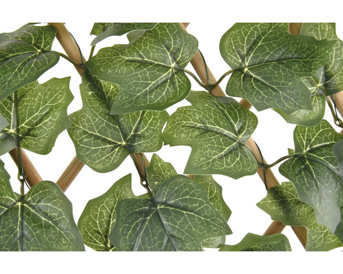 Künstlicher Efeu Sichtschutz mit Holzrahmen
