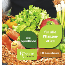 Gemüsekorb mit Hinweis auf Pflanzenschutzmittel inklusive Sprühflasche für alle Pflanzenarten und 100 Anwendungen