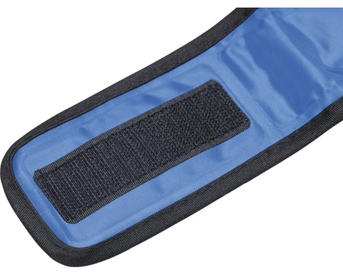 Blaues Kühlkissen mit Klettverschluss