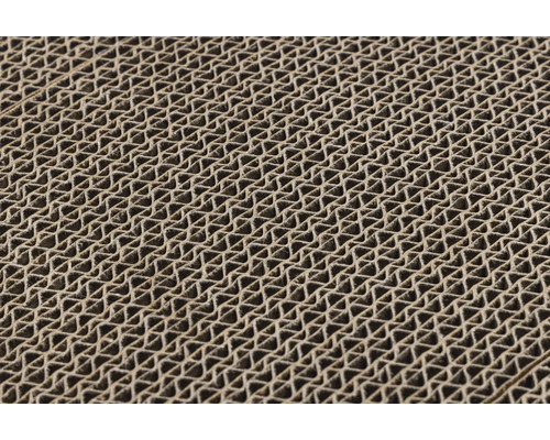 Nahaufnahme von gewelltem Karton