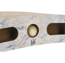 Kratzbaum mit Ball und Marmor Muster