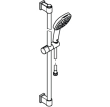 Duschstangenset mit Handbrause