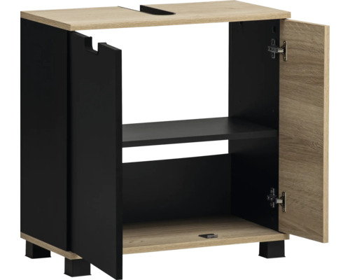 Waschtischunterschrank mit zwei Türen und Einlegeboden