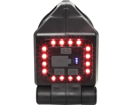 LED Arbeitsleuchte mit USB Anschluss und Batteriestandsanzeige
